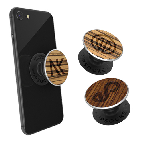 Wooden popsocket | Eco promotional gift